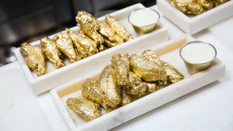  Er kyllingevinger af 24 karat guld hypen værd?